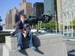 Deutschlands jüngster Delegierter in New York: