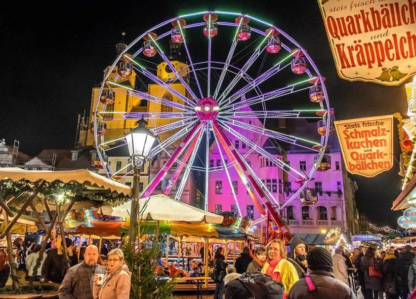 Der Markt ist eröffnet: Bis 21. Dezember herrscht nun buntes Treiben.