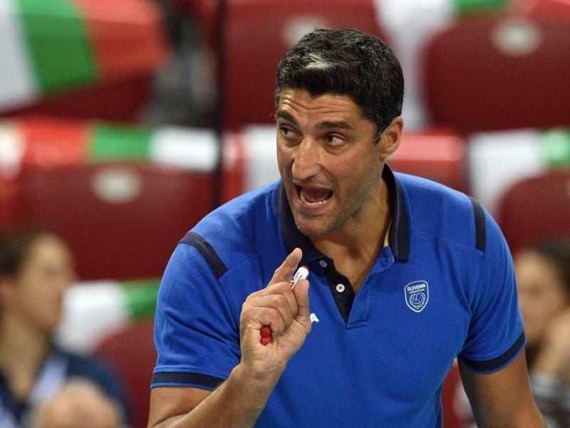 Andrea Giani wurde zum deutschen Volleyball-Nationaltrainer ernannt. Foto: Vassil Donev
