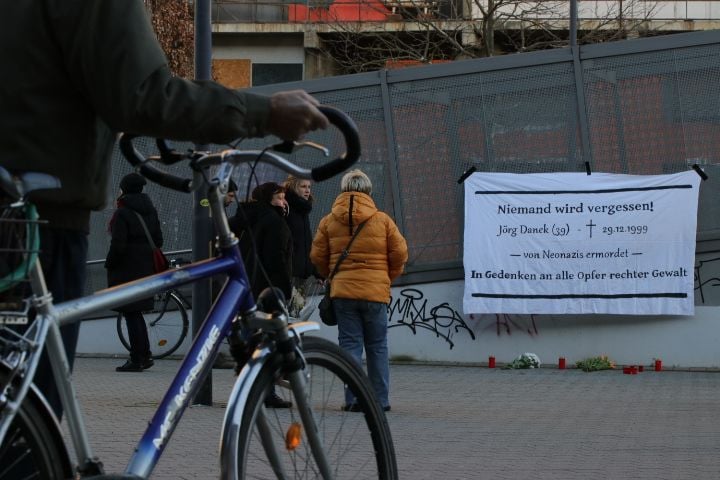 Gedenken an Jörg Danek Gedenken an Jörg Danek in HalleNeustadt Vor