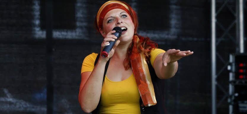 Anne Farl wird die Talentshow in Greppin moderieren.