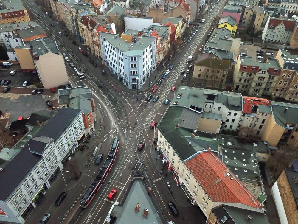 Im Paulusviertel ist das Reileck mit Geschäften und Gastronomie eine zentrale Anlaufstelle.