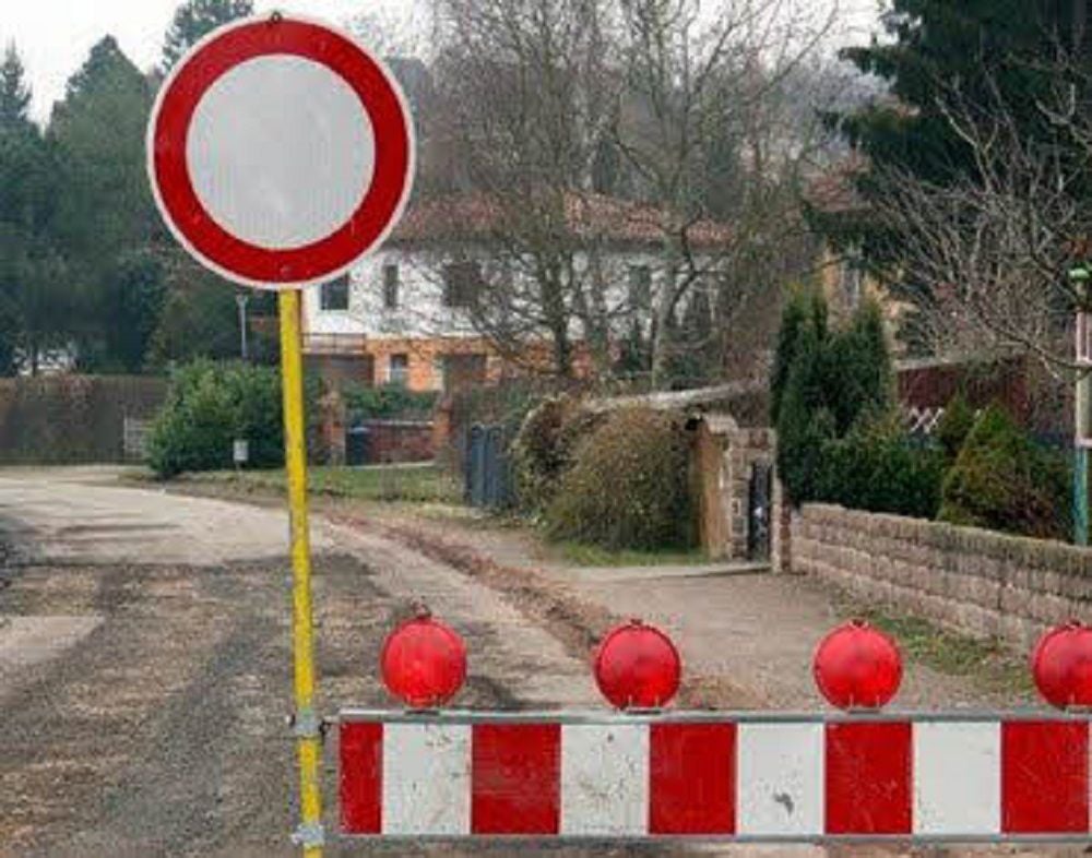 Diese Straße ist gesperrt.