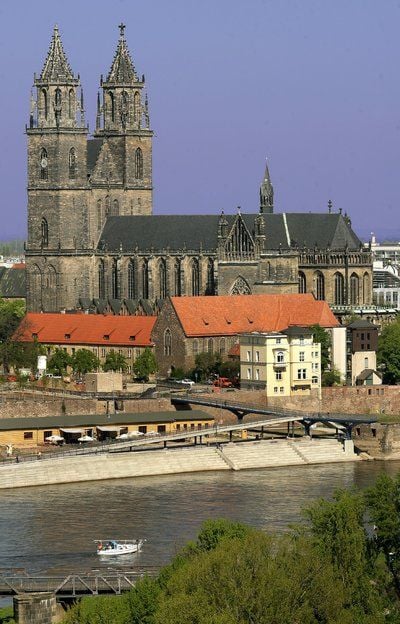 Der 800 Jahre alte Magdeburger Dom. (FOTO: DPA)