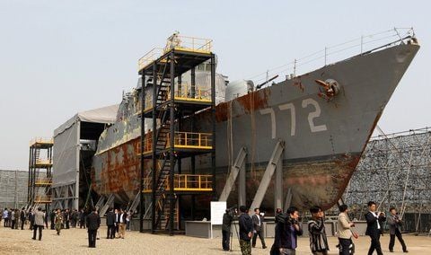 Südkorea wies demkommunistischen Nordkorea die eindeutige Schuld für den Untergangeines seiner Kriegsschiffe im März an der Seegrenze im Gelben Meerzu.