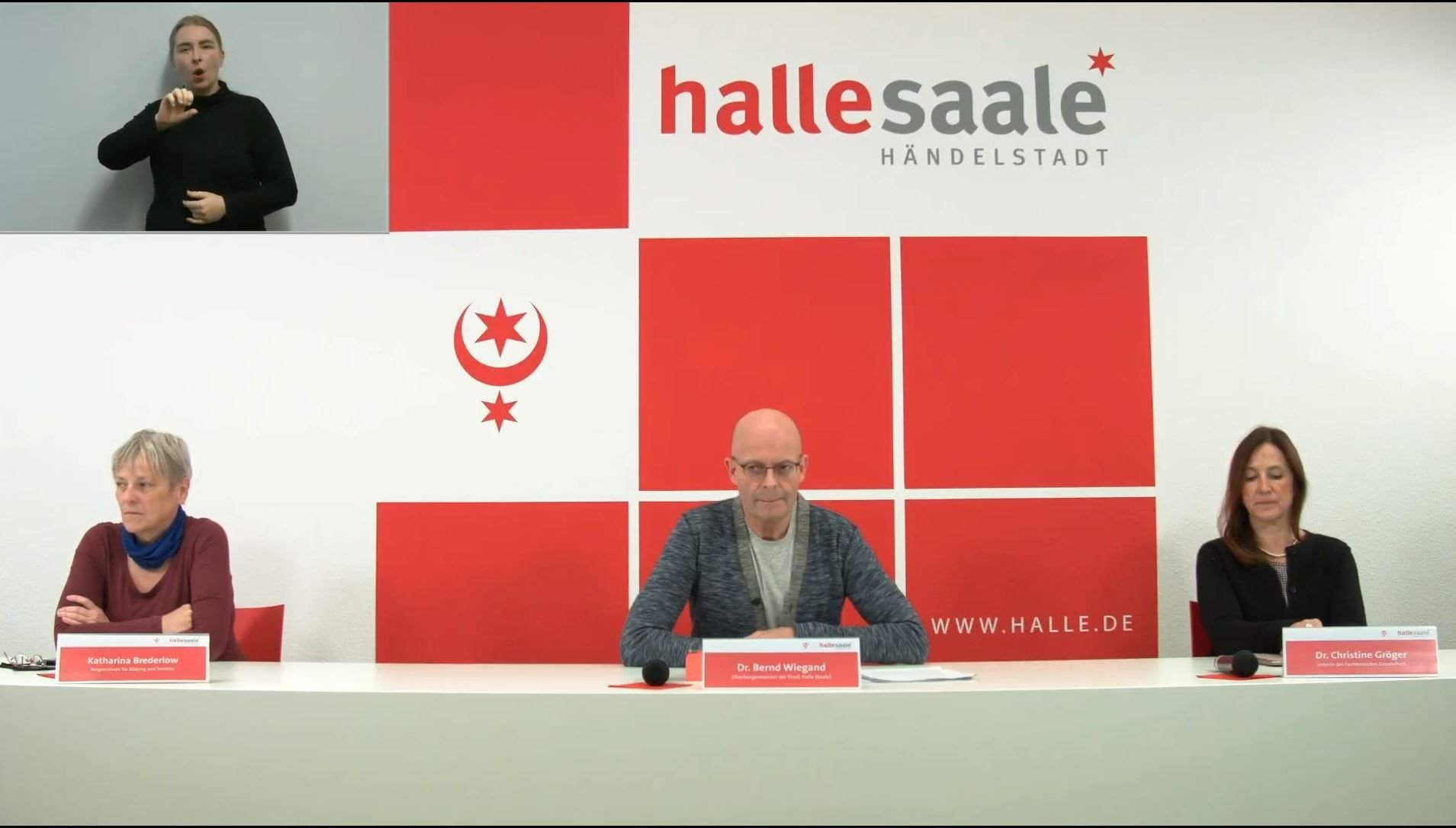 Pressekonferenz am Mittwoch, 18. November 2020.