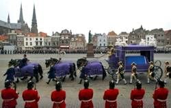Der Trauerzug in Delft