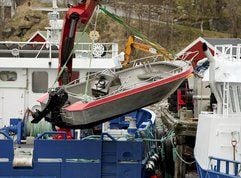 Das Fischerboot derv Zeitzer kenterte vor der Westküste Norwegens nördlich der Stadt Trondheim. (Foto: dpa)