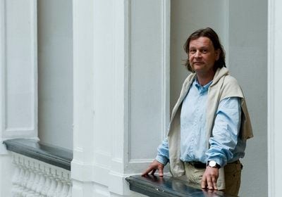 Heribert C. Ottersbach, neuer Professor für Malerei und Grafik an der Hochschule für Grafik und Buchkunst Leipzig (HGB). Ottersbach folgt als Nachfolger von Maler Neo Rauch einem Ruf an die Hochschule für Grafik und Buchkunst. (FOTO: DDP)