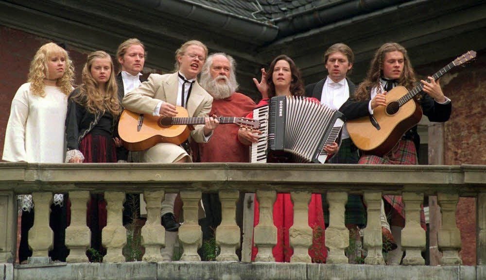 Auch die Kelly-Family war Anfang der Neunziger mehrfach zu Gast beim Laternenfest.