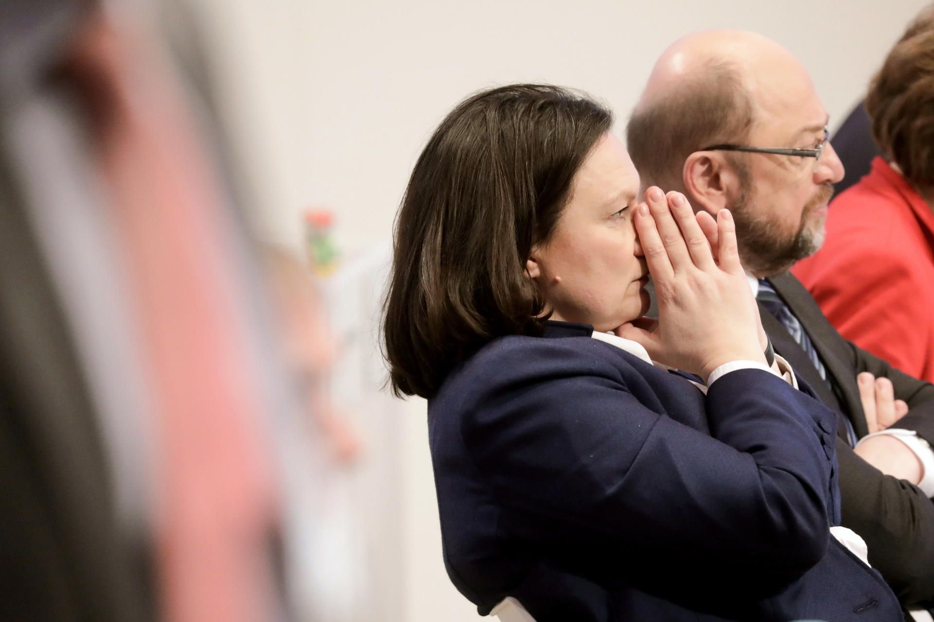 Andrea Nahles und Martin Schulz