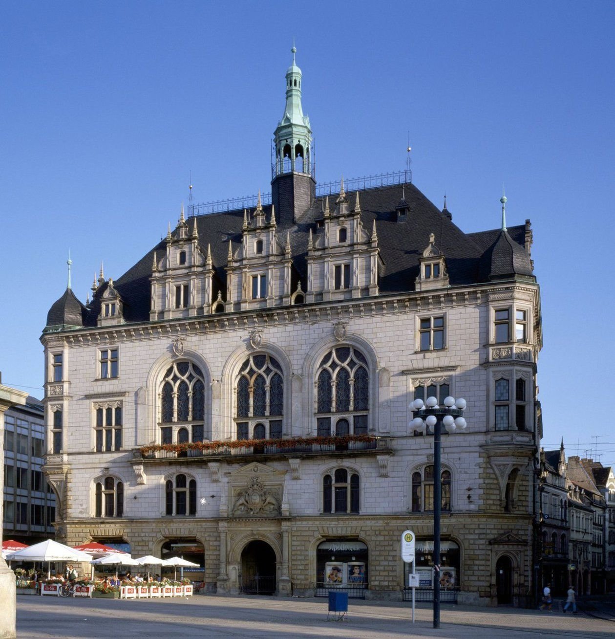 Im Stadthaus Halle tagt der Stadtrat und die Beigeordnetenkonferenz