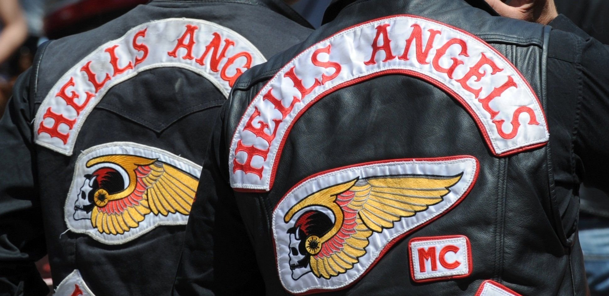 Mitglieder der Rockerbande Hells Angels (Symbolbild)
