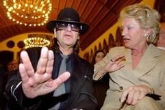 Udo Lindenberg und die Frankfurter Oberbürgermeisterin Petra Roth. (Foto: dpa)