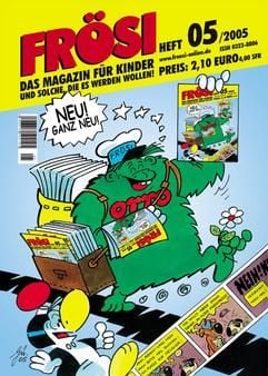 Der Frösi-Verlag Berlin veröffentlicht am Mittwoch (27.04.2005) den Titel der ostdeutschen Kinderzeitschrift «Frösi», die nach 14-jähriger Pause am 29. April 2005 wieder am Kiosk erhältlich sein wird. Das 36 Seiten starke Heft soll nach Angaben der Verlagsleitung einen Mix aus Spaß und Information, Grafik und Rätseln, Basteleien und Anregungen zum Selbermachen bieten. Die Monatszeitschrift wendet sich an Leser zwischen acht und zwölf Jahren, kostet 2,10 Euro und erscheint in einer Auflage von 70 000. Die alte Frösi war 1953 in der DDR mit dem Titel «Fröhlich sein und singen» nach der ersten Zeile eines Pionierliedes aus der Taufe gehoben worden. 1965 wurde es in «Frösi» umbenannt. (Foto: dpa)
