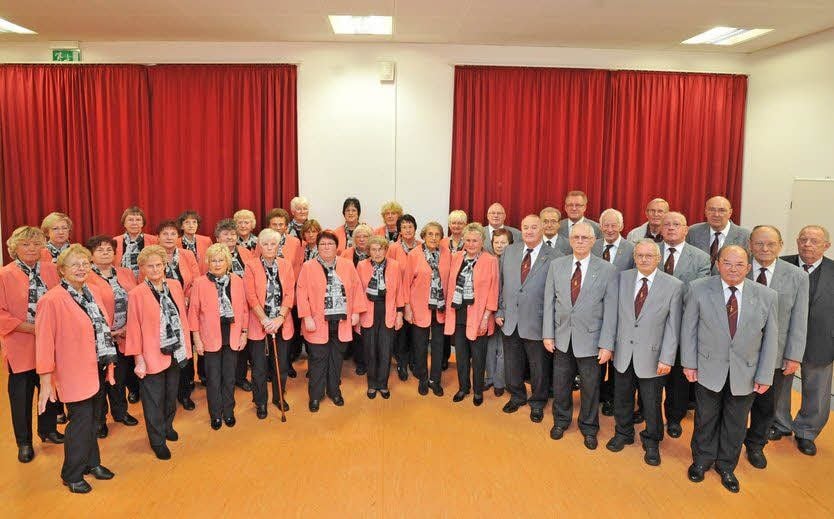 Der Gemischte Chor Wolfen-Sandersdorf im Proberaum