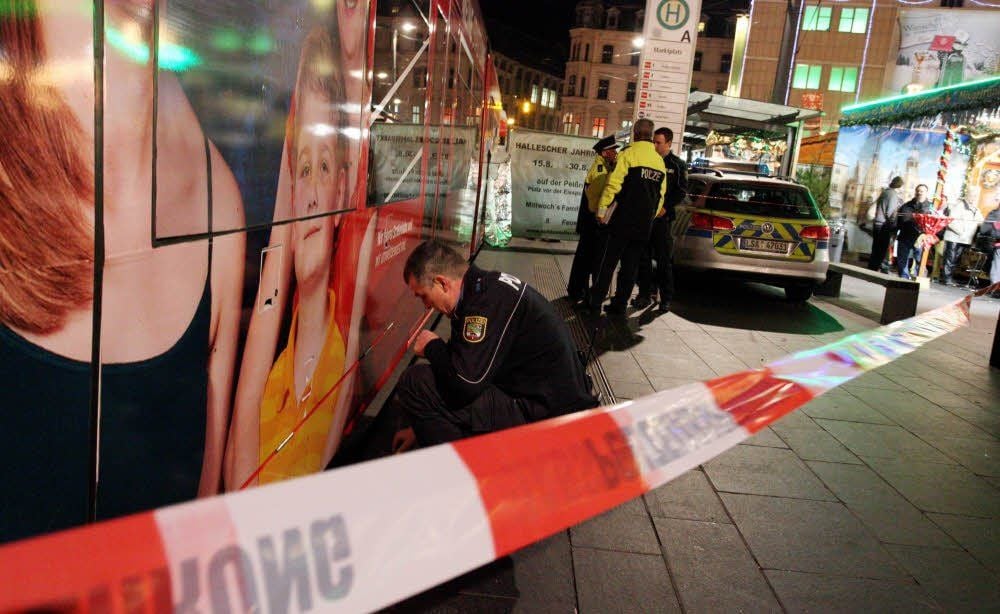 Die Polizei nahm sofort die Untersuchungen am Unfallort auf.