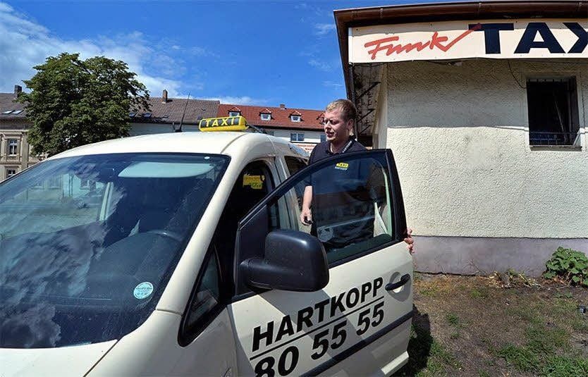 Auch den Fahrern, im Bild Nico Beer, hat der Einbruch zugesetzt.