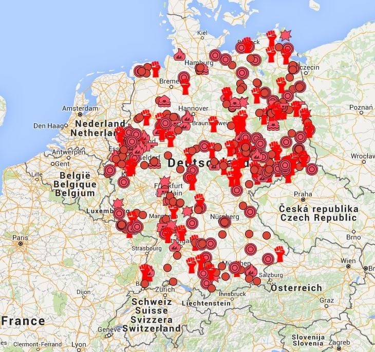 Über 400 Vorfälle - keine Gerüchte, sondern wahre Begebenheiten - haben die Macher der Kaltland-Chronik in Deutschland schon registriert.
