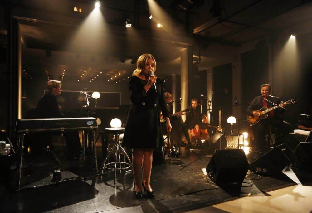 Annett Louisan gab am Mittwoch das umjubelte 60. Konzert auf der Bauhaus-Bühne.