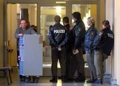 Strenge Sicherheitsmaßnahmen beim erneuten Prozess gegen Reemtsma-Entführer Drach. (Foto: dpa)