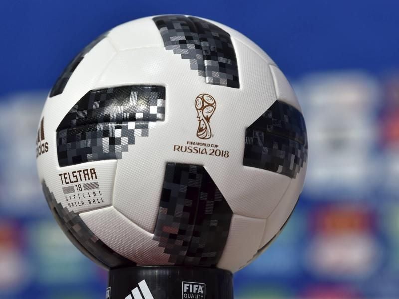 Offizielles Spielgerät dem WM 2018: Der Telstar 18. Foto: Jussi Nukari/Lehtikuva