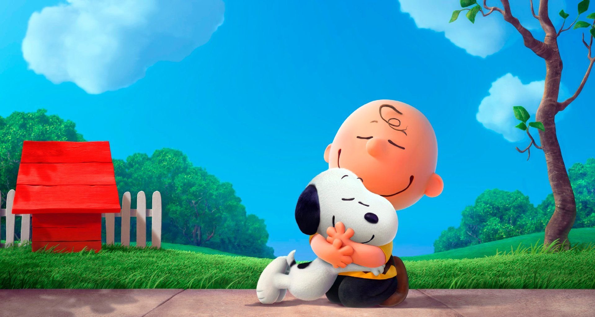 Eng wie eh und je: Charlie Brown und Beagle Snoopy