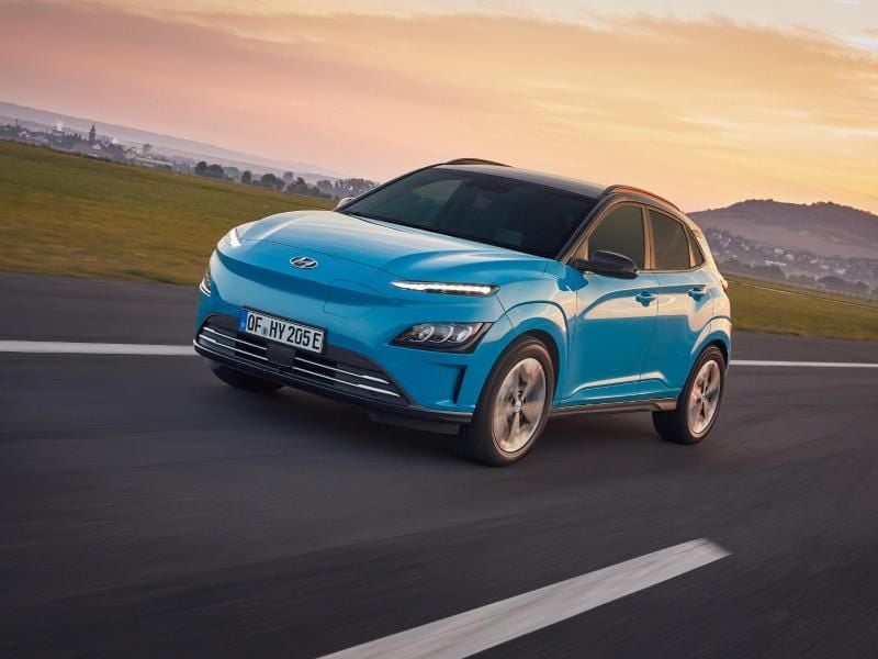 Hyundai hat beim elektrischen Kona Modellpflege betrieben: Ausstattung und Design wurden überarbeitet. Foto: Hyundai/dpa-tmn
