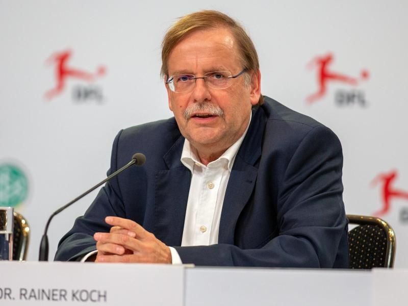 Lehnt eine Europäische Superliga ab: DFB-Vize Rainer Koch. Foto: Andreas Gora/dpa