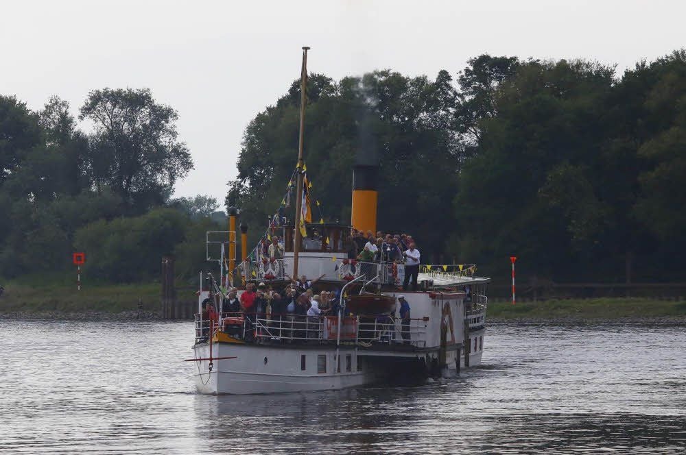Der Dampfer in Roßlau