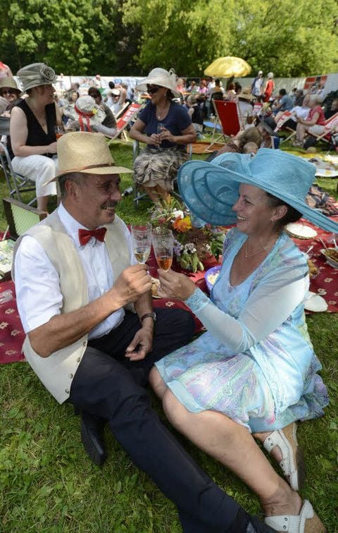 Klassik-Picknick auf der Peißnitz-Insel in Halle