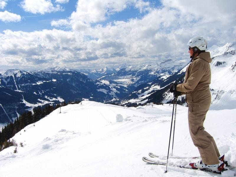 Saas-Fee ist das einzige erschwingliche Skigebiet in der Schweiz.
