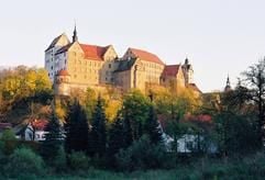 Im Laufe der Geschichte mal Verteidigungsanlage, mal Krankenhaus und mal Gefängnis: In Schloss Colditz in Sachsen waren im Zweiten Weltkrieg viele alliierte Offiziere in Kriegsgefangenschaft. (Foto: dpa)