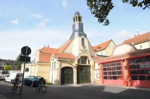 Im alten Feuerwehrspritzenhaus befindet sich ein Feuerwehr-Museum. (FOTO: ANDREAS LÖFFLER)