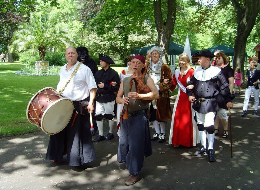 Mit dem Besuch des Bergrats Borlach wird’s am Sonntag beim Festumzug in Bad Dürrenberg historisch.