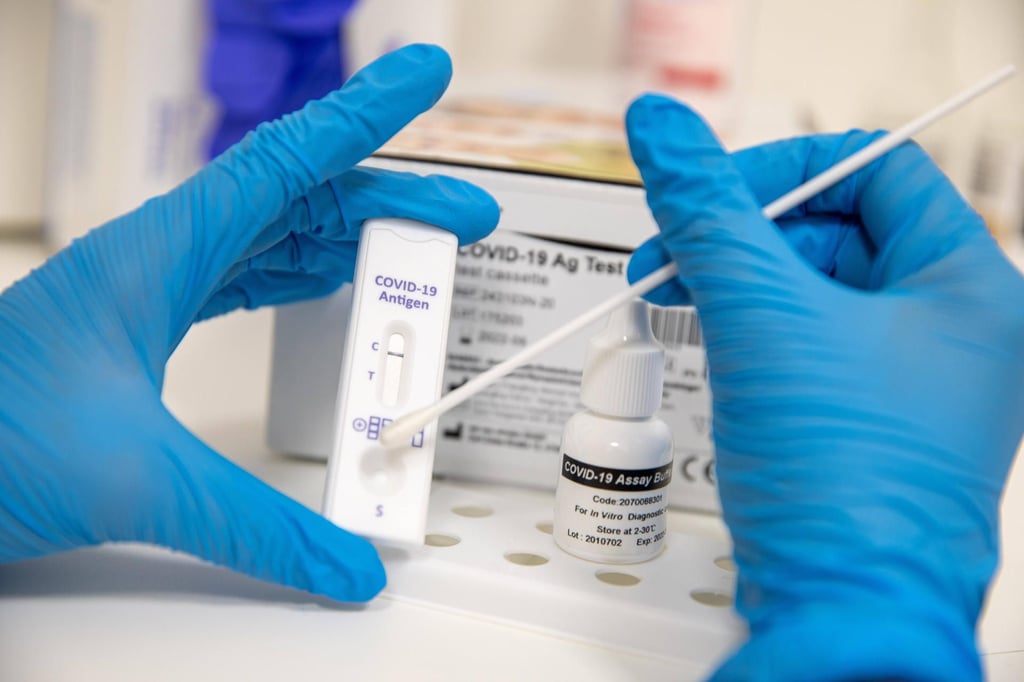 Ein Corona-Schnelltest