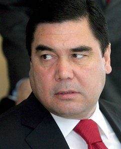 Der neue Machthaber Gurbanguly Berdymuchammedow (50), Nijasows früherer Zahnarzt, preist sein Land als Energielieferanten mit gewaltigen Reserven an. (Foto: dpa)