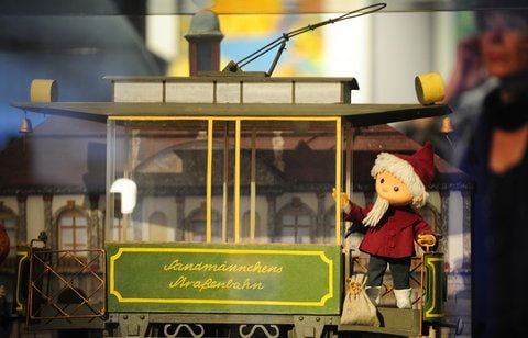 Ausstellung «Peter Blümel - Animationsfilm als zweites Zeitgefühl» in den Technischen Sammlungen in Dresden. (FOTO: DAPD)