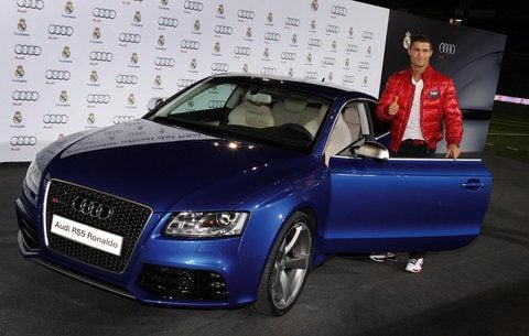 Cristiano Ronaldo hatte sich in der Vorsaison für einen Audi RS5 mit 450 PS unter der Haube entschieden. (FOTO: HERSTELLER)