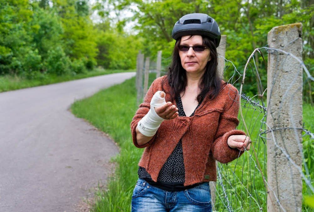 Bettina Werneburg war auf dem Rundweg am Geiseltalsee schwer gestürzt. Sie musste operiert werden.