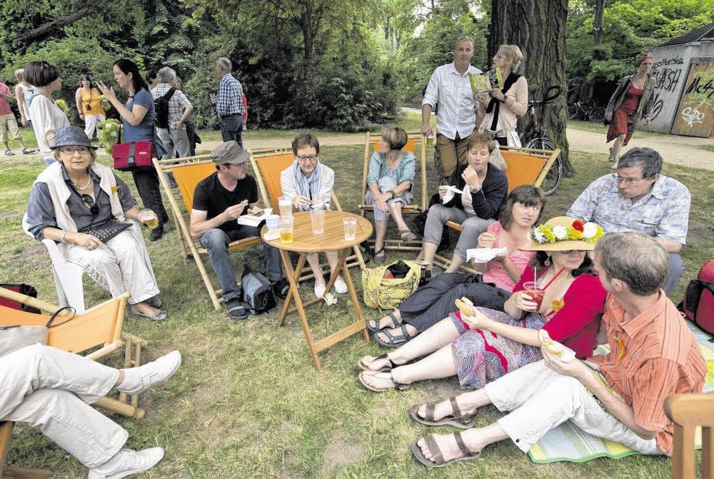 Besucher feierten am Wochenende in Quedlinburg das "Fest der Bäume".