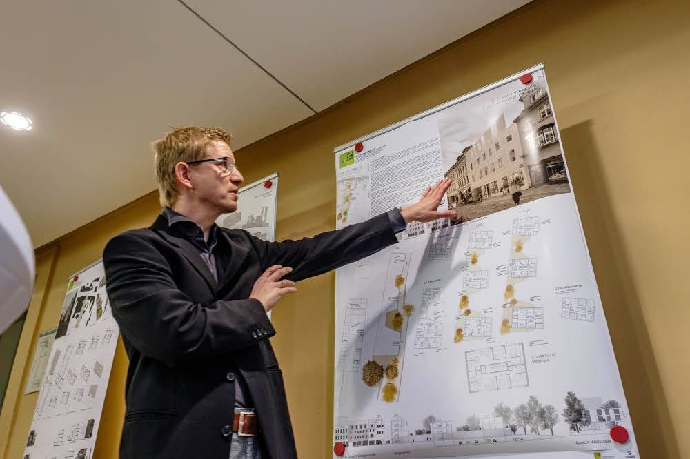 Der seit über 20 Jahren in Wittenberg tätige Architekt Matthias Stäbler bekommt den ersten Preis im Landeswettbewerb „Mut zur Lücke“.