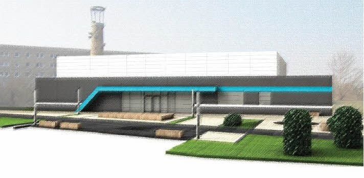 So soll sie aussehen: die neue Schwimmhalle an der Ludwigshafener Straße. Die Eröffnung ist 2018 geplant.