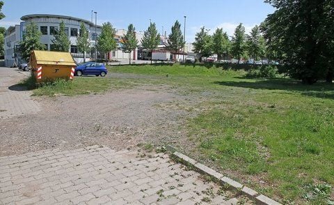 Auf dieser Freifläche könnte gebaut werden. (FOTO: MAIK SCHUMANN)