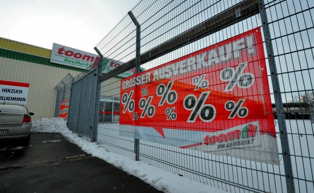 Alles muss raus. Der toom-Baumarkt schließt in diesem Monat.