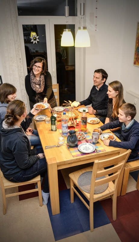 Besonderheit im Johannesviertel: Hauskreis bei Familie Ritter