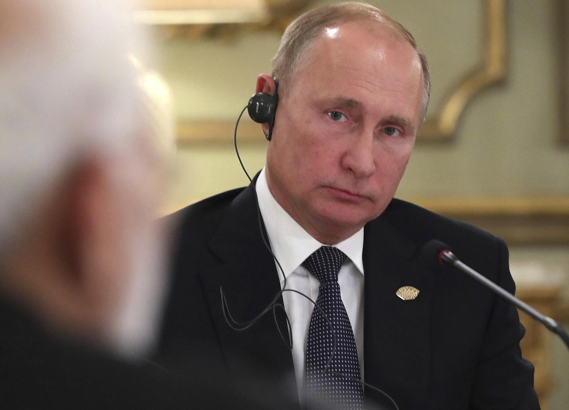 Wladimir Putin ist Präsident von Russland.