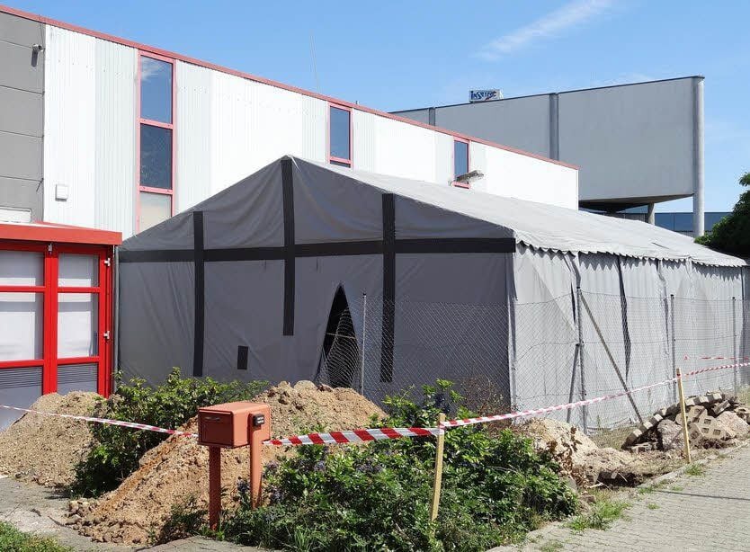 Das Lager-Provisorium hat bald ein Ende.
