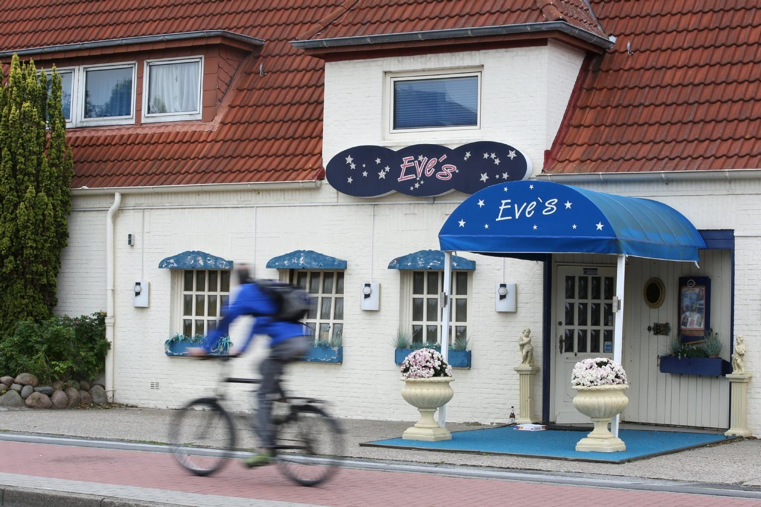 Der Nachtclub "Eve's" in Westerland auf Sylt.