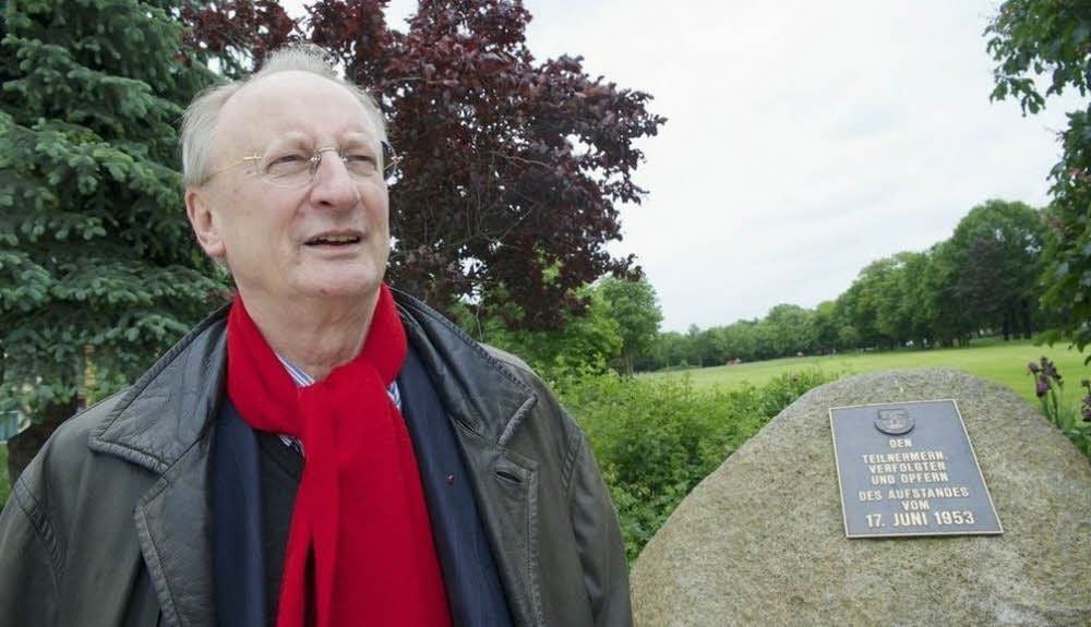 Klaus Staeck reihte sich am 17. Juni 1953 in den Zug der Demonstranten ein.